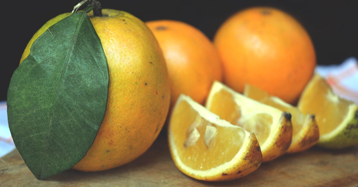 Frutas citricas para el sistema inmune